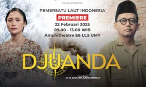 Film “Djuanda,” Perjuangan Pahlawan Nasional Pemersatu Laut Segera Tayang